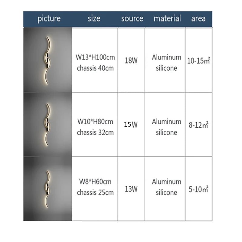 Applique murale LED moderne minimaliste intérieur extérieur ! - luminacry
