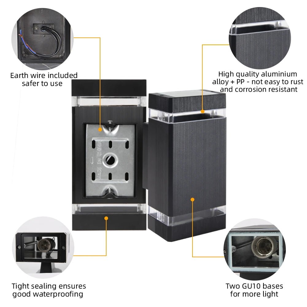 Appliques Mural Rond, intérieur, extérieures, à l'LED étanche ! (Copie) - luminacry