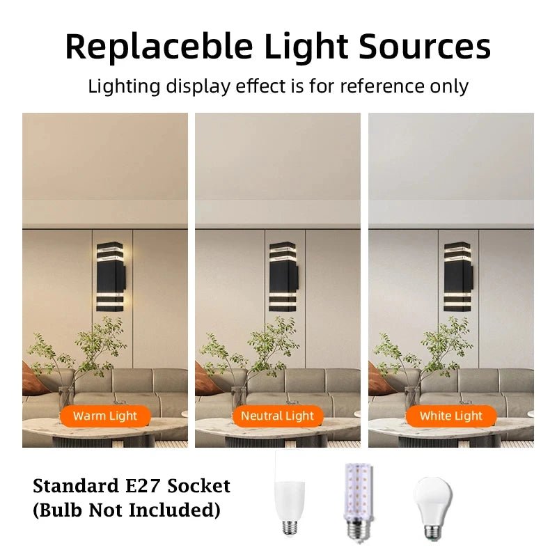 Appliques Mural Rond, intérieur, extérieures, à l'LED étanche ! (Copie) - luminacry