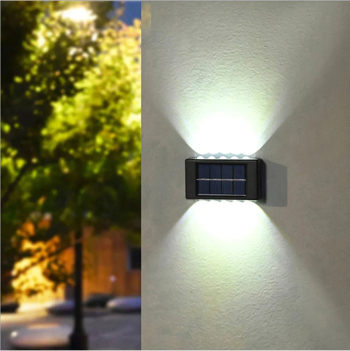 Lampe murale solaire extérieure étanche à énergie solaire "SolEd - Light™" - luminacry