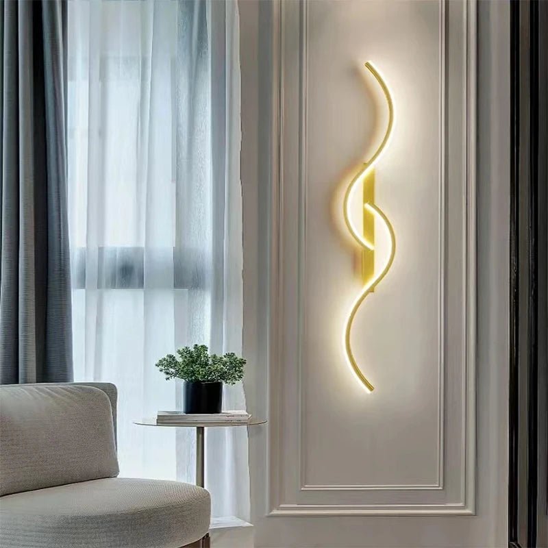 Applique murale LED moderne minimaliste intérieur extérieur ! - luminacry