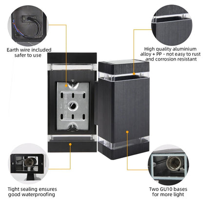 Appliques Mural Rond, intérieur, extérieures, à l'LED étanche ! (Copie) - luminacry